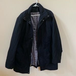 CALVIN KLEIN Black Coat